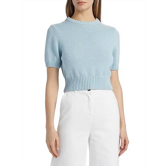 NEW TOCCIN elsie sweater in light blue